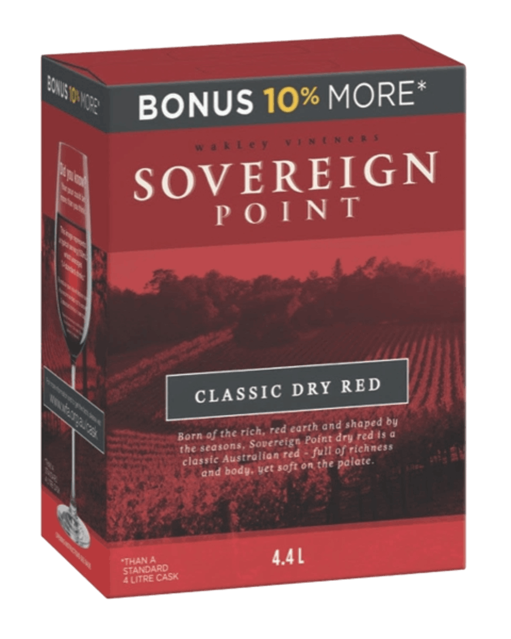 Sovereign Point Dry Red Cask 4.4L