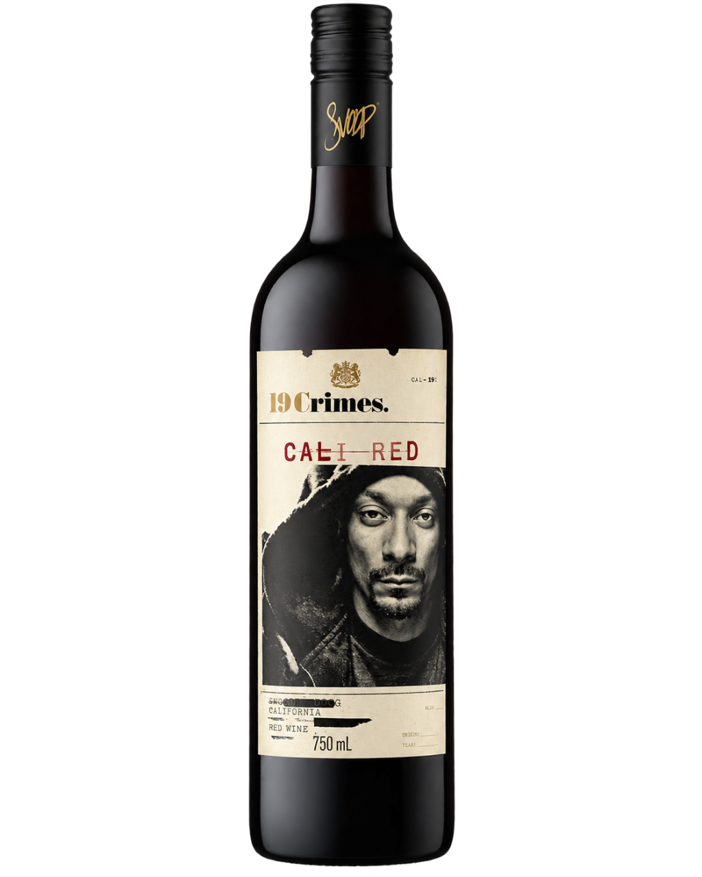 19 Crimes Snoop Cali Red 750ml