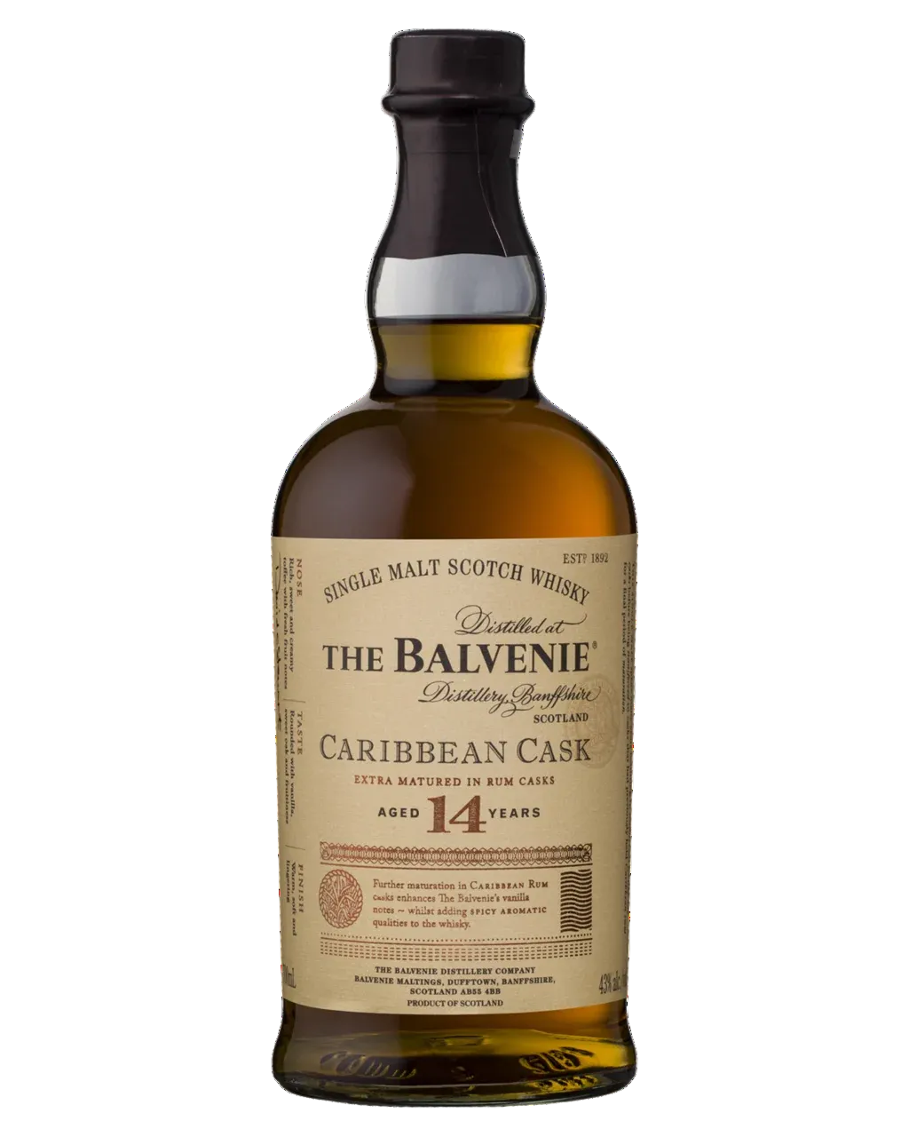 Balvenie 14 Year Caribbean Cask 700ml
