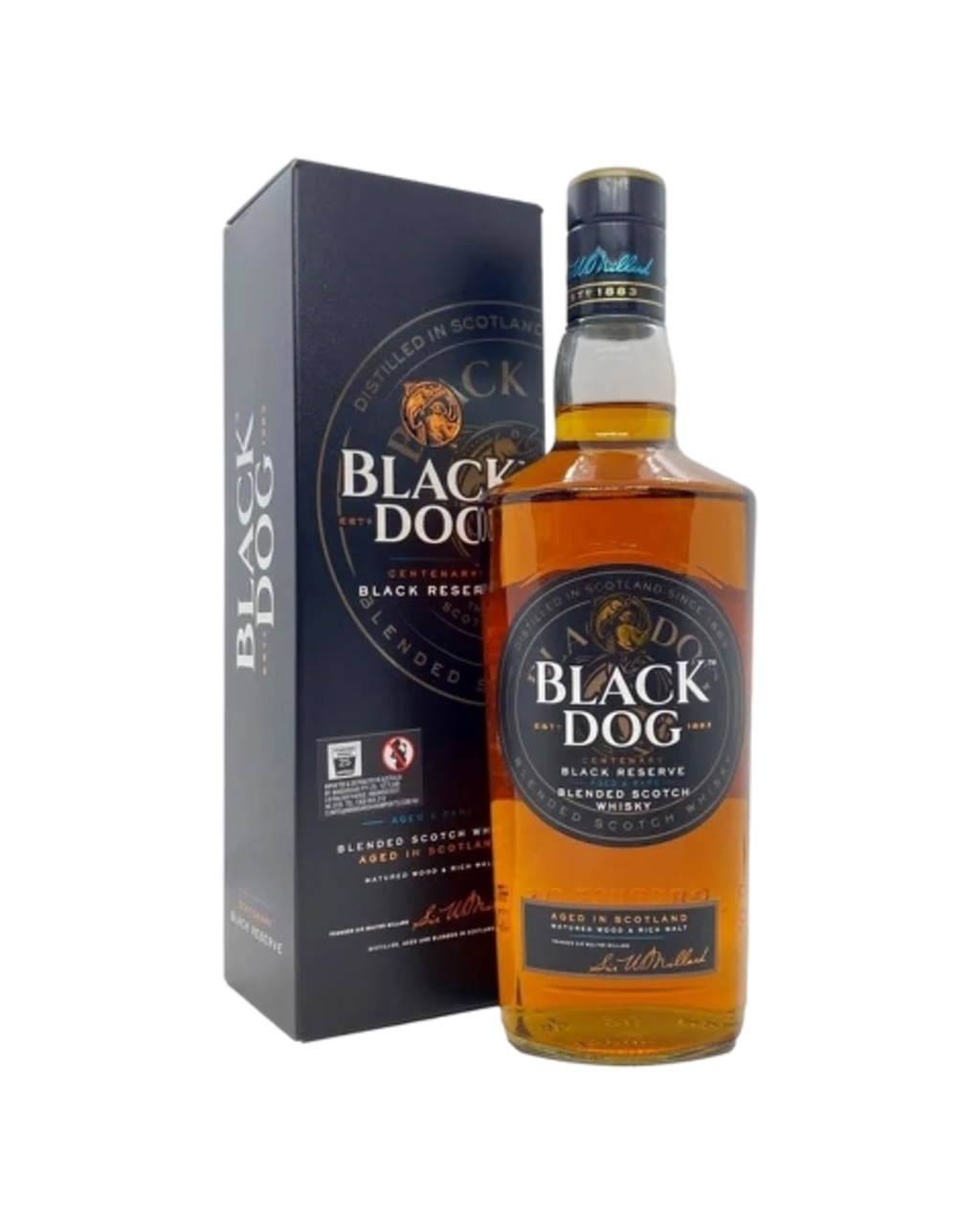 Black Dog Black Reserve Whisky 750ml