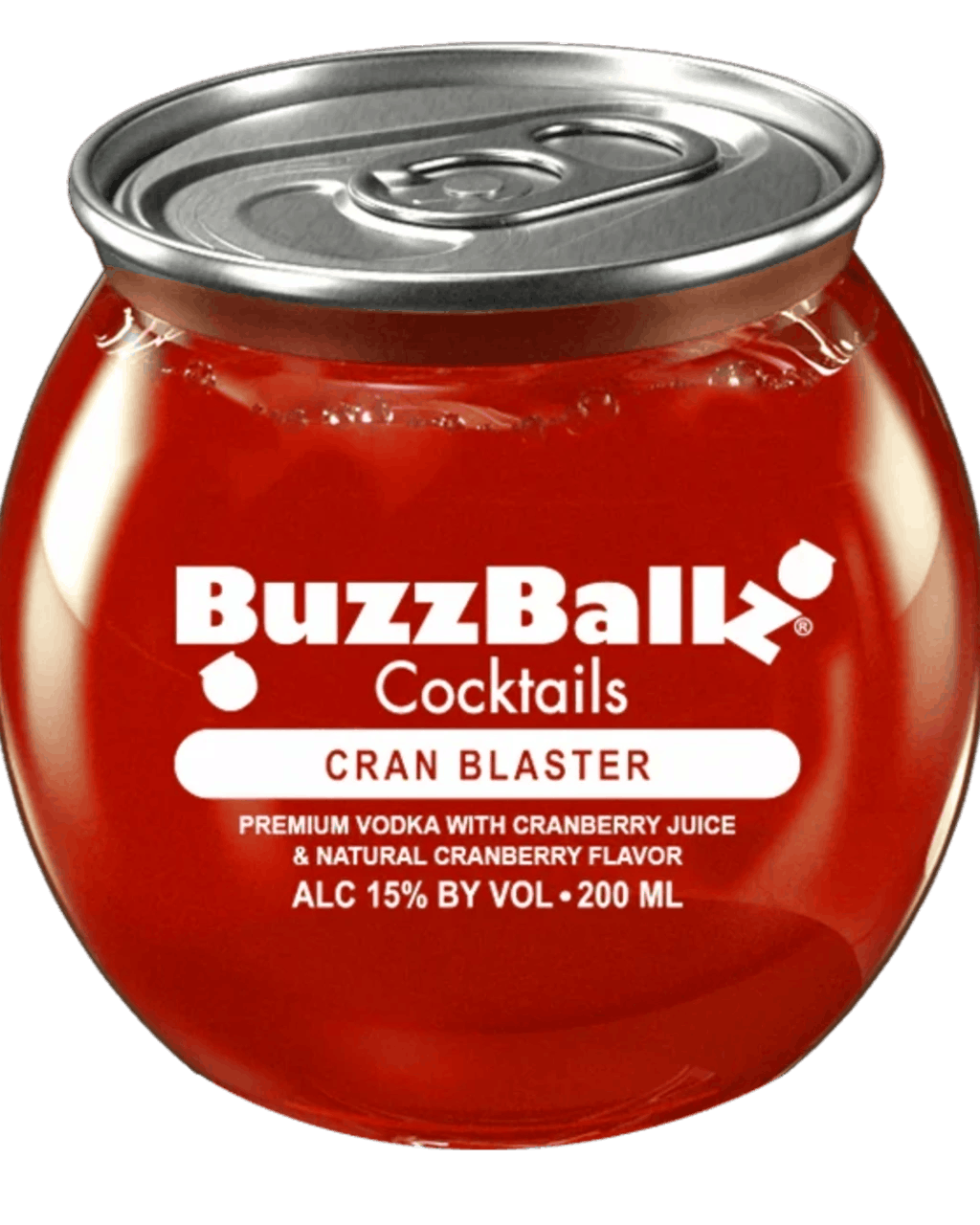 BuzzBallz Vodka Cran Blaster 15% 200ml