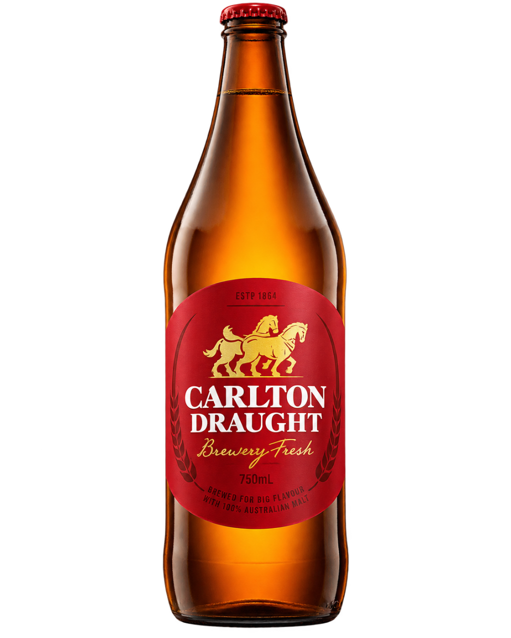Carlton Draught Bottle 750ml