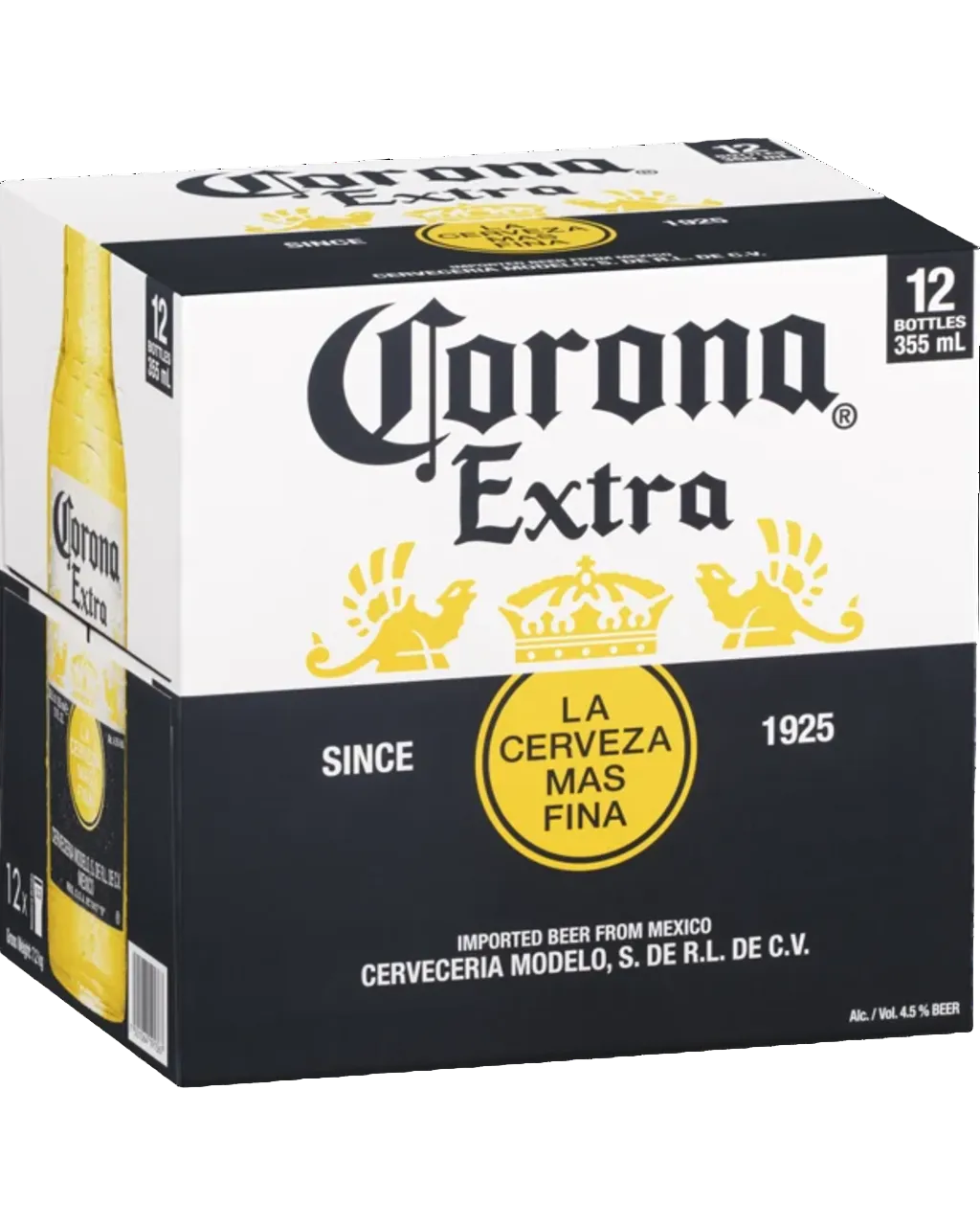 Corona Lager Bottle 12 Pack 355ml