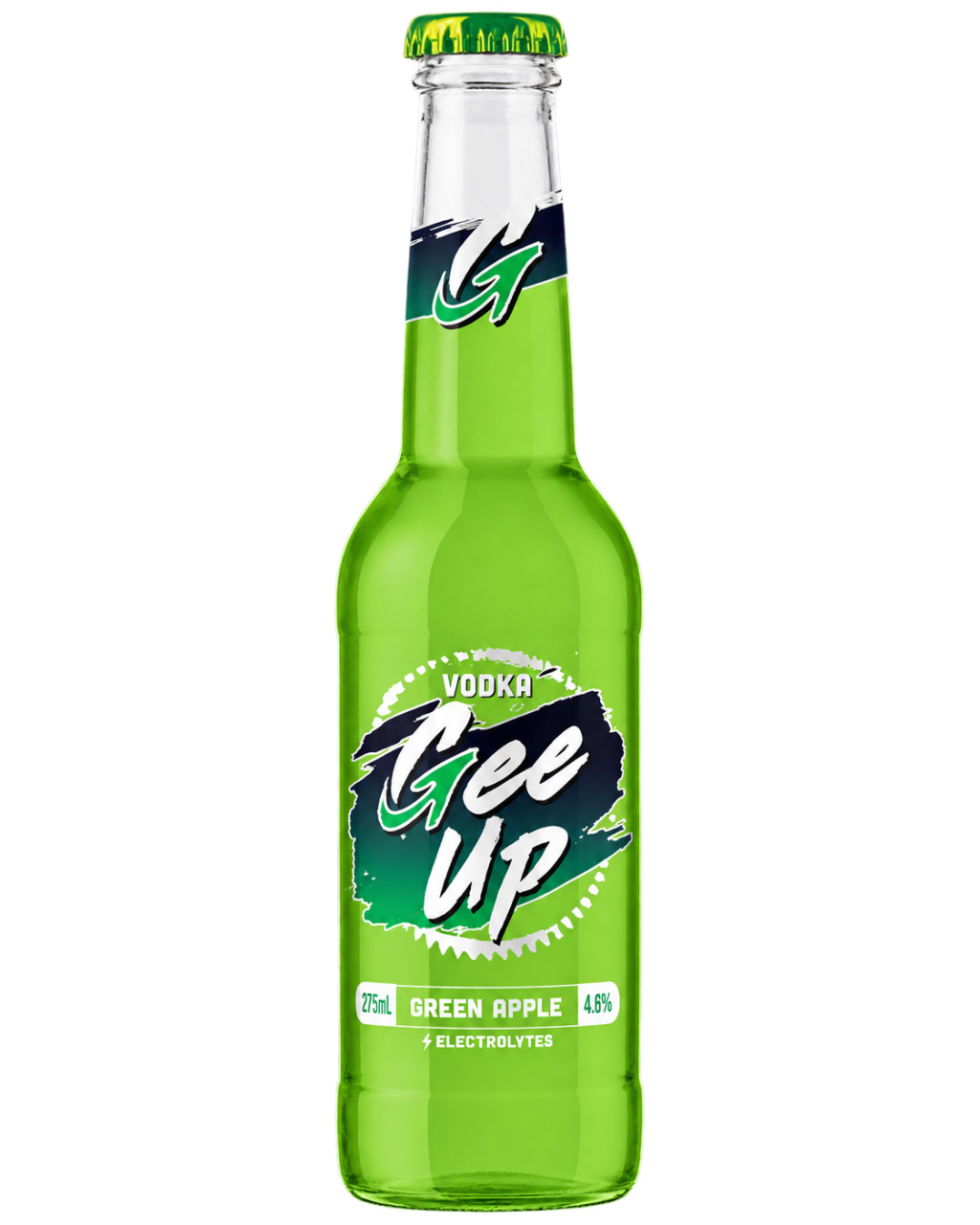 Gee Up Green Apple 275ml Bottle