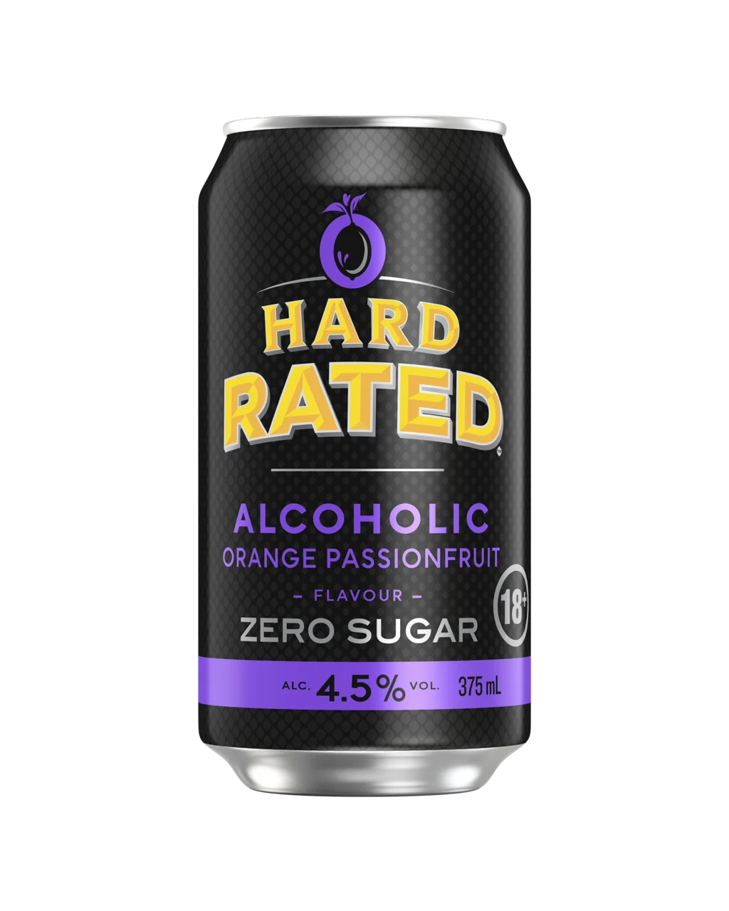 Hard Rated Zero Sugar Orange Passionfruit 375ml