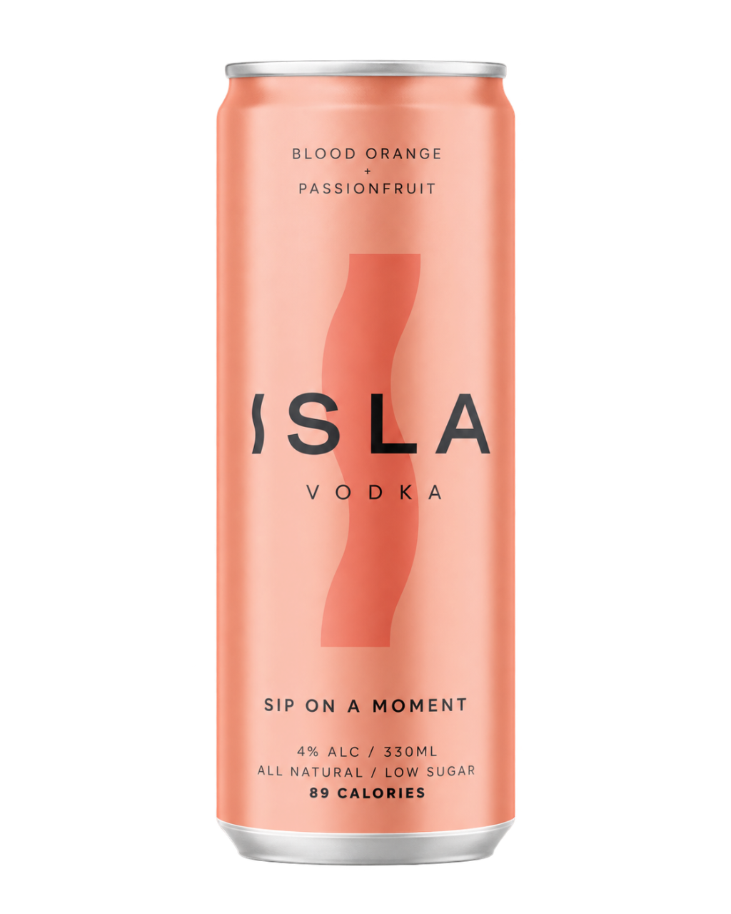 Isla Vodka Blood Orange & Passionfruit Can 330ml