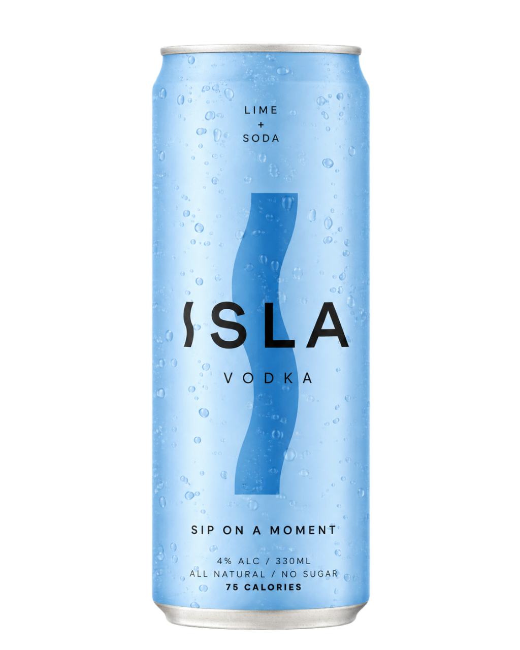 Isla Vodka Lime & Soda Can 330ml