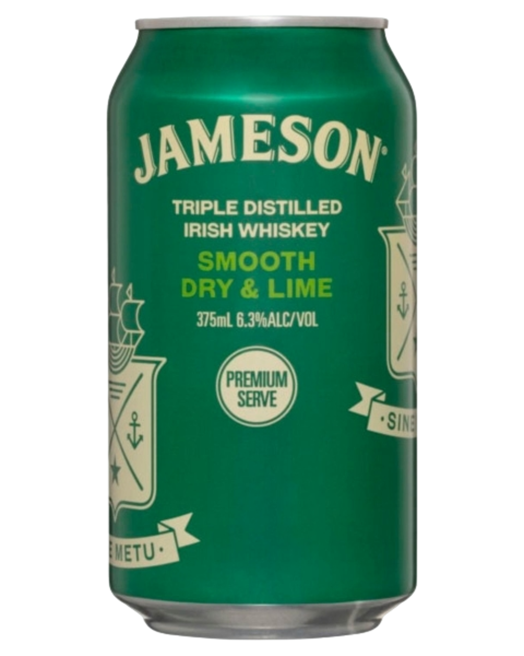 Jameson Dry & Lime 6.3% Can 375ml