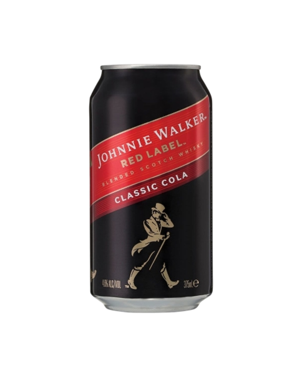 Johnnie Walker Red Label & Cola 4.6% Can 375ml