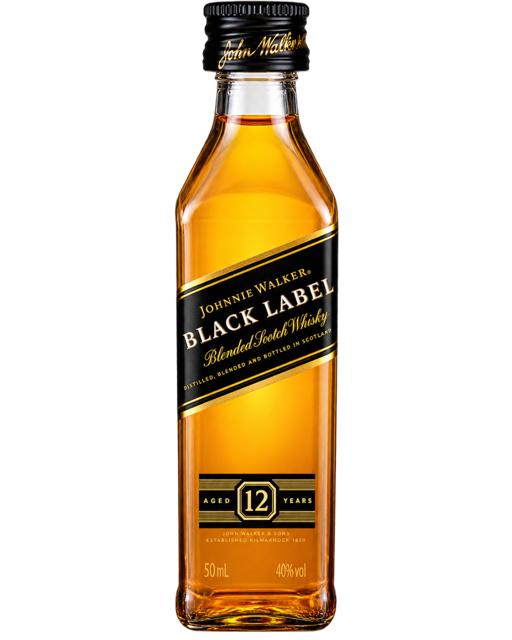 Johnnie Walker Black Label Miniatures 50ml