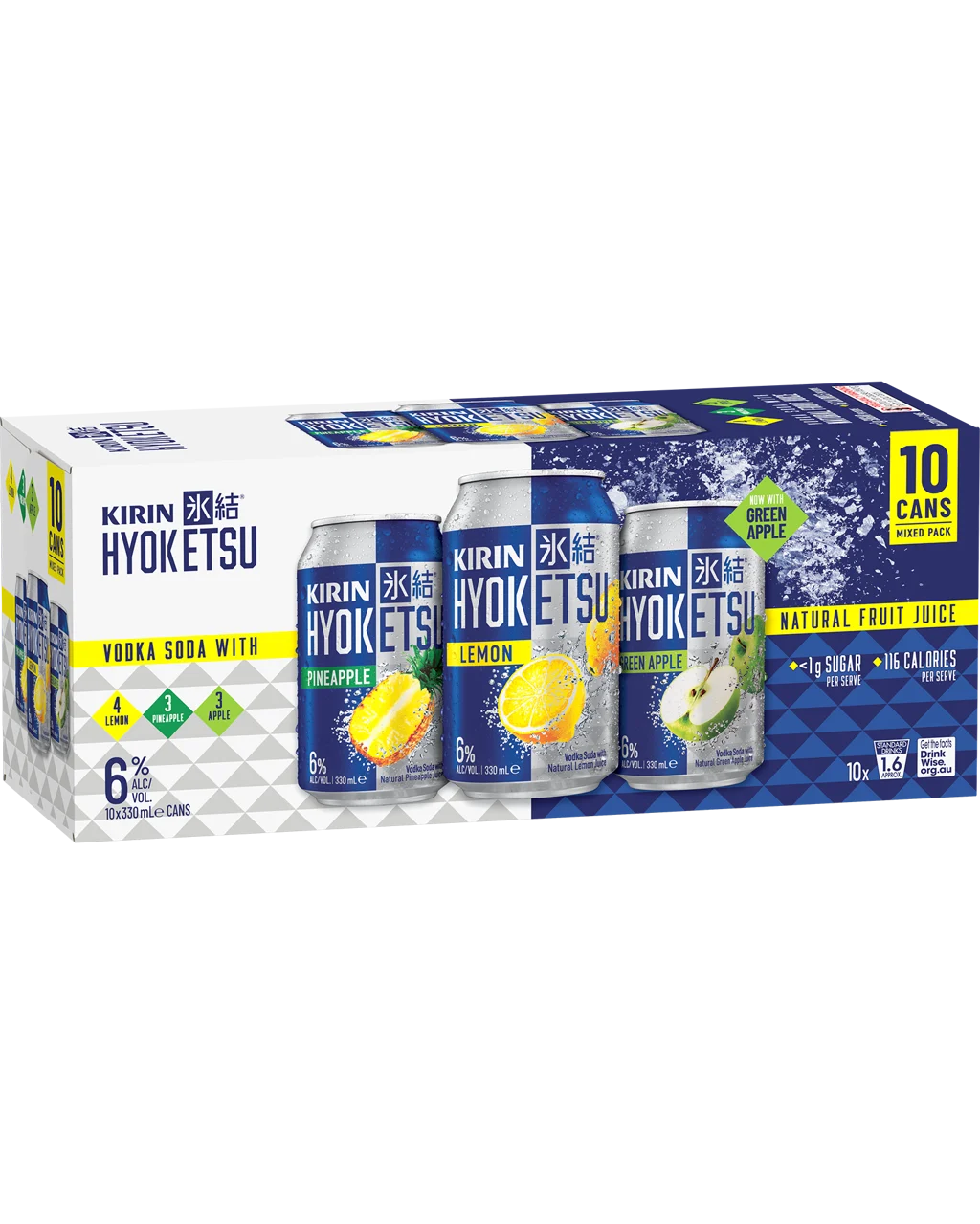 Kirin Hyoketsu Variety 10 Pack Cans 330ml