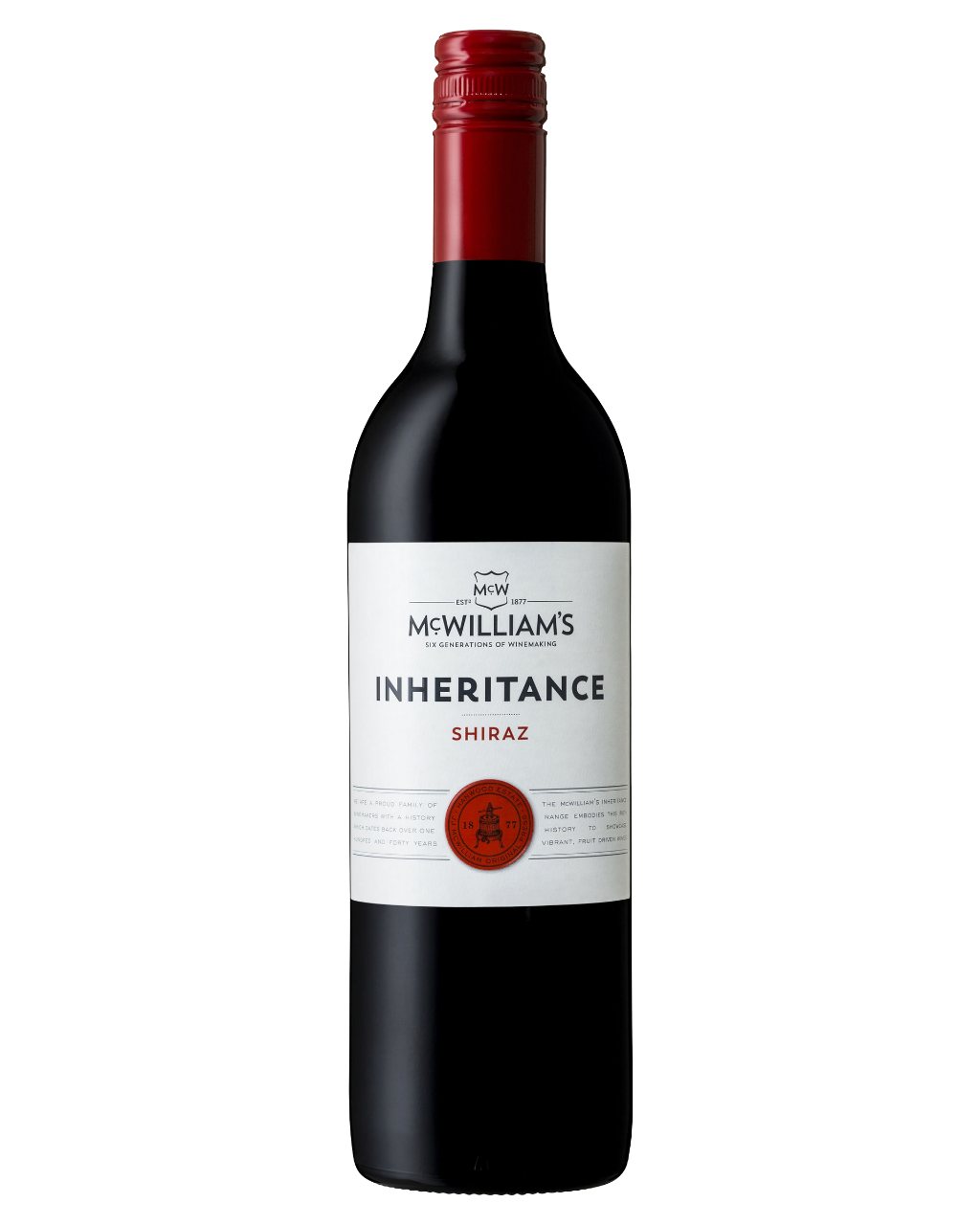 McWilliam's Inheritance Shiraz 750ml