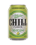 Miller Chill Lime Beer Can 330ml