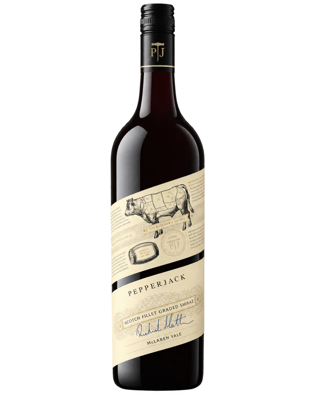 PEPPERJACK GRD MCV SHIRAZ750ML
