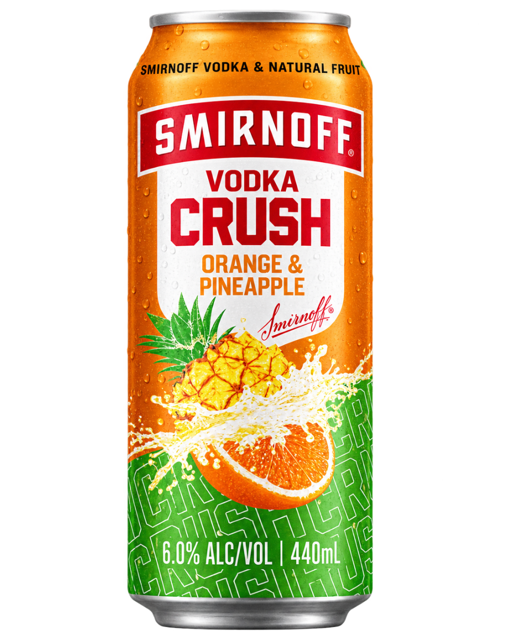 Smirnoff Crush Orange & Pineapple 440ml