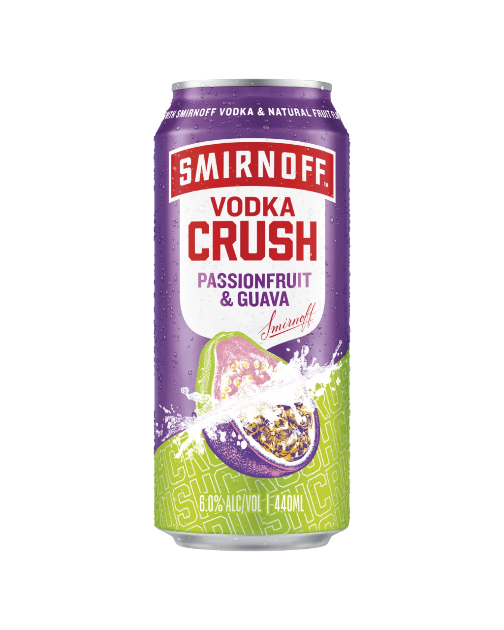Smirnoff Crush Passionfruit & Guava 440ml