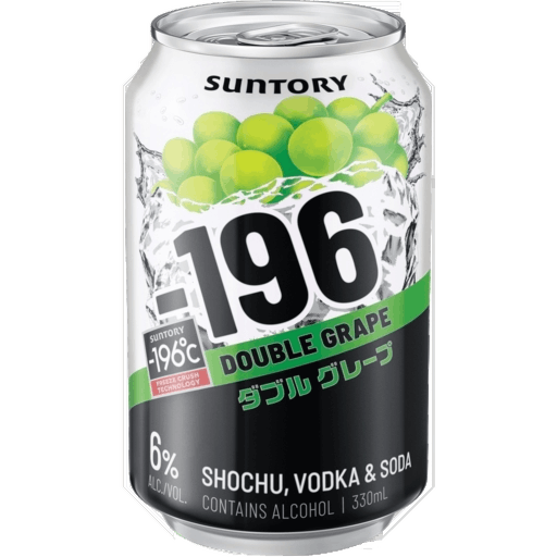 Suntory -196 Grape 6% Can 330ml