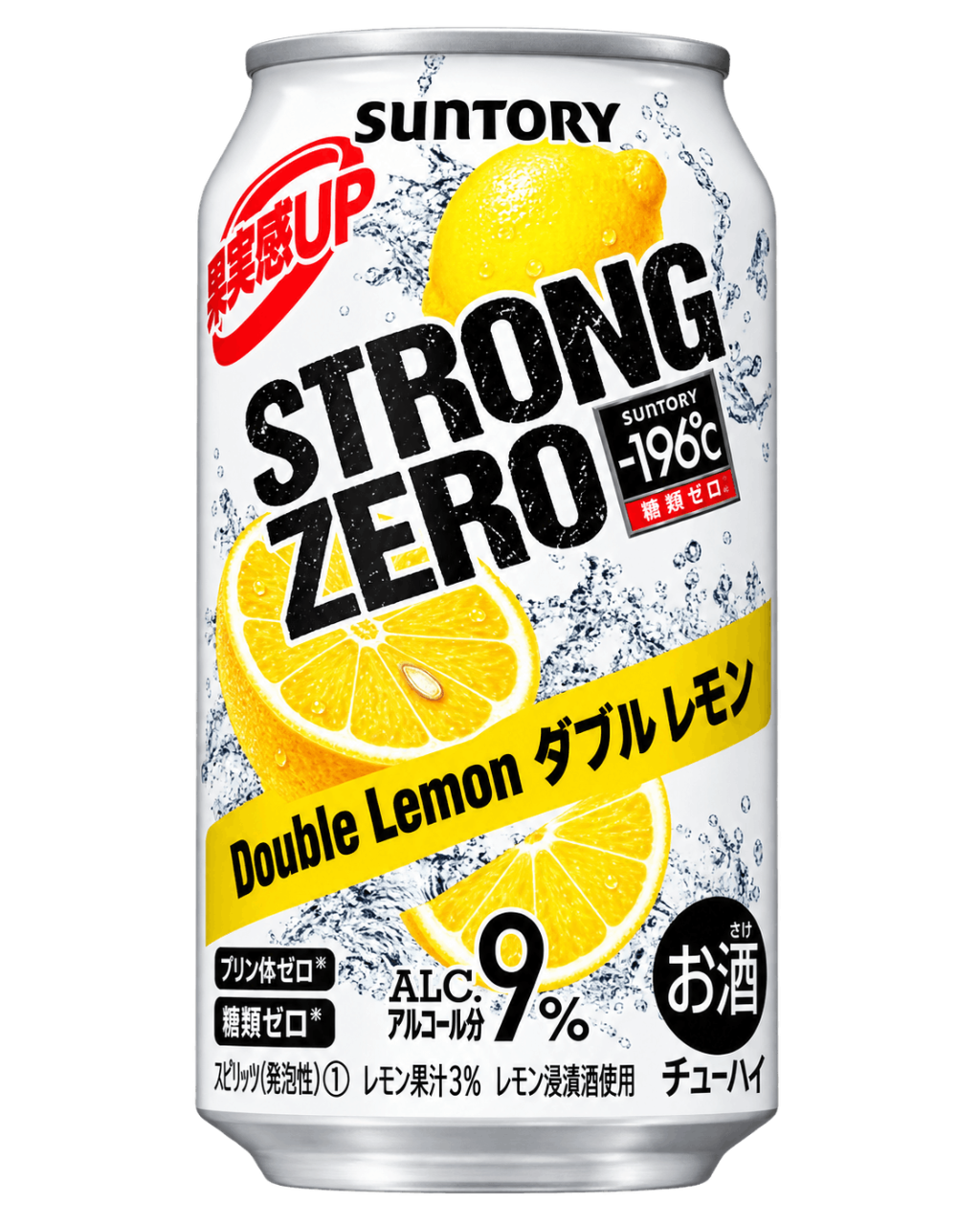 Suntory -196 Lemon RTD 9% Can 250ml