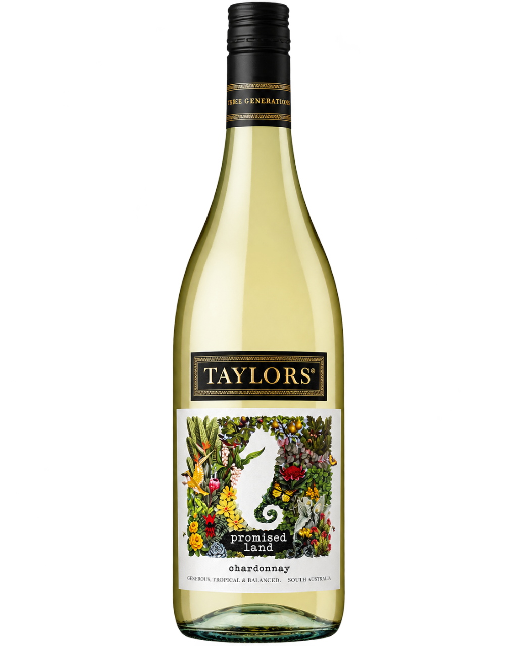 Taylors Promised Land Unwooded Chardonnay 750ml