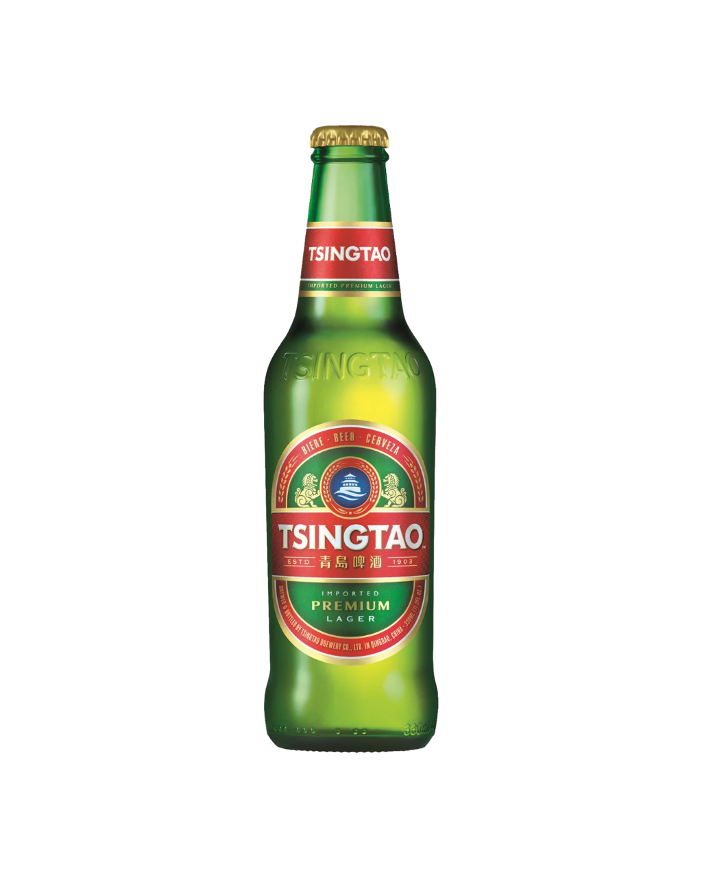 Tsingtao Lager Bottle 330ml