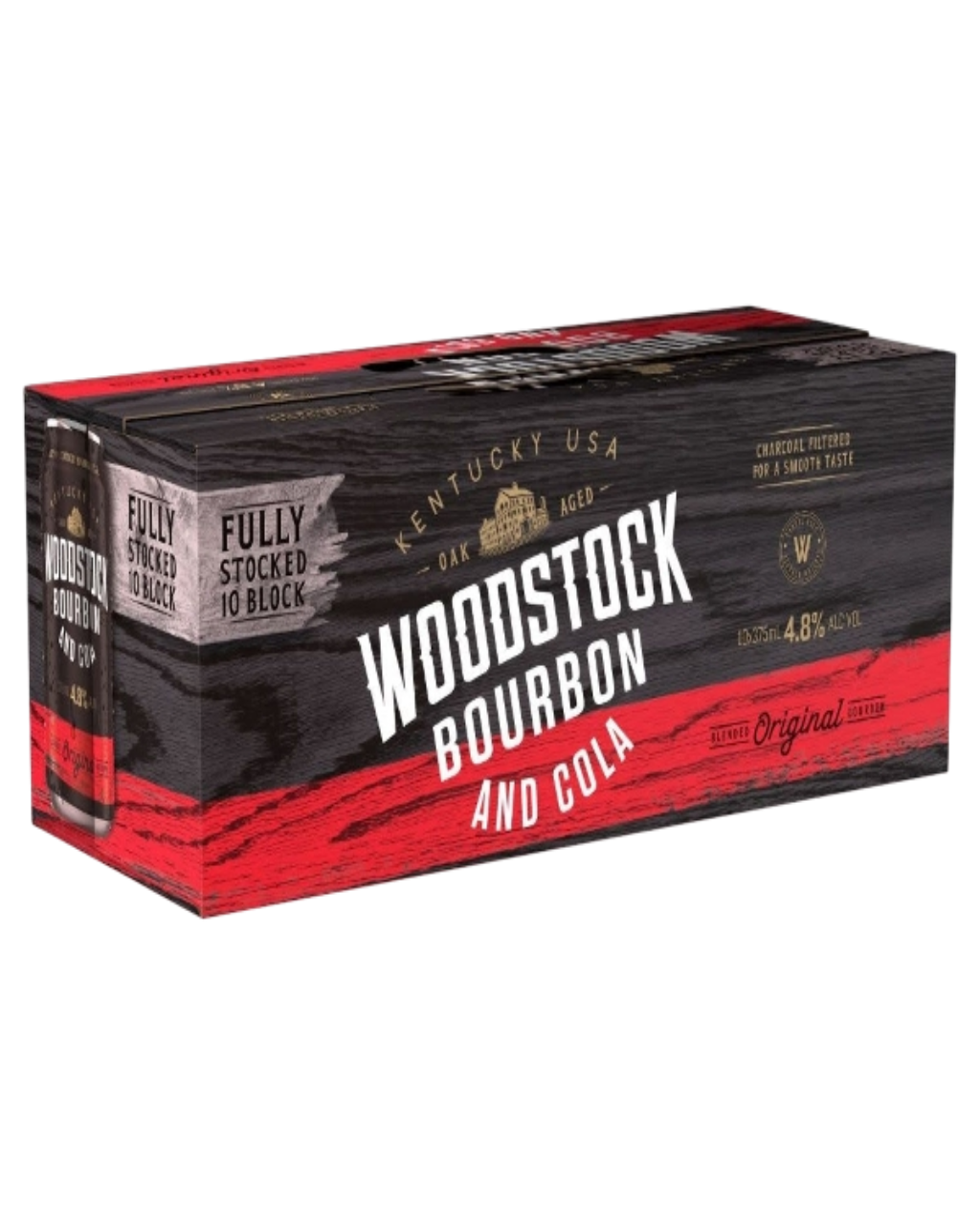 Woodstock & Cola 4.8% 10 Pack 375ml