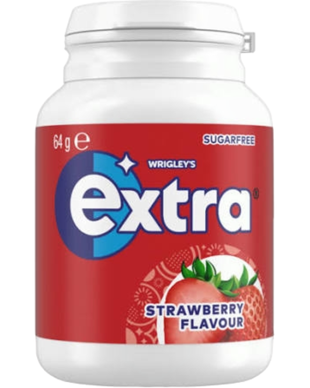 WRIG EXTRA STRWBRY PLT BTL 46S