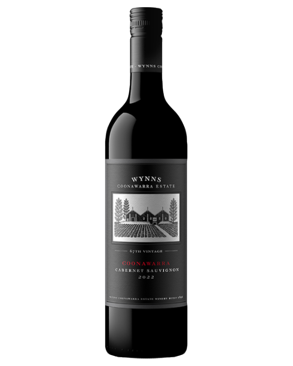 WYNNS BLACK LBL C/SAUV22 750ML