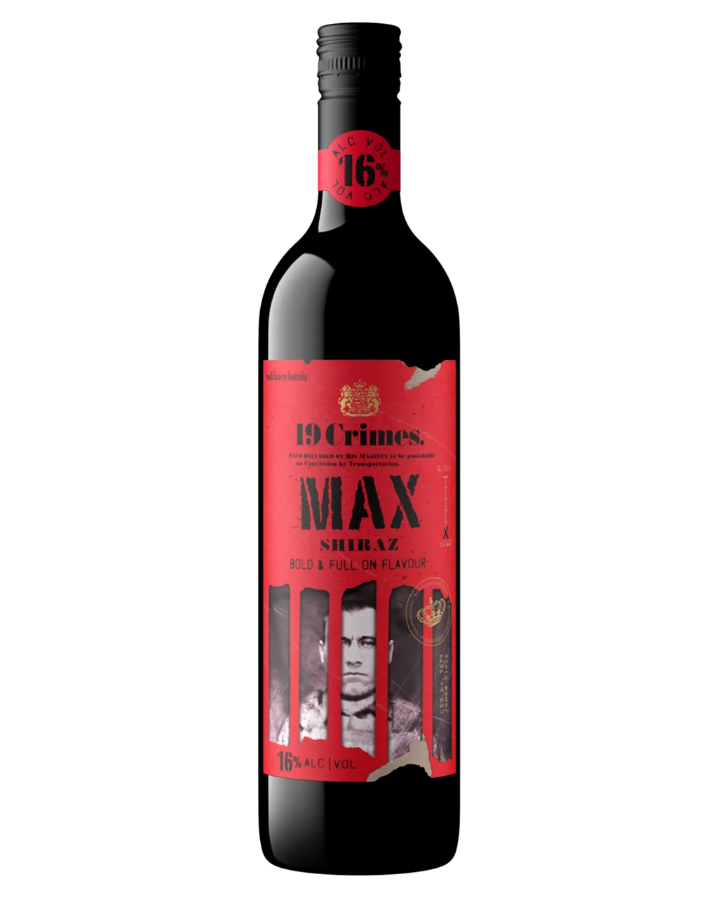 19 Crimes Max Shiraz 750ML