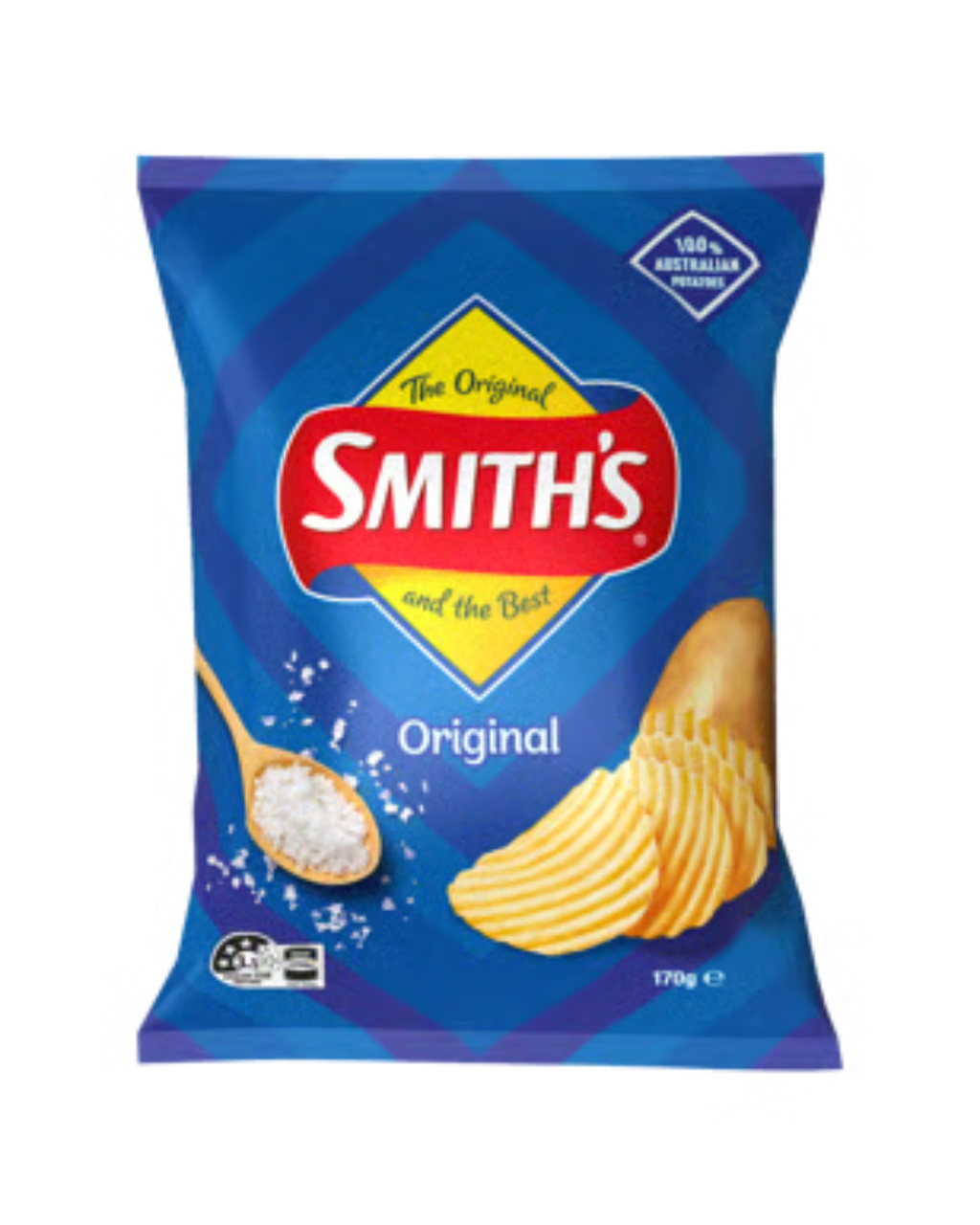 SMITHS CRINKL ORIGINAL 170GM