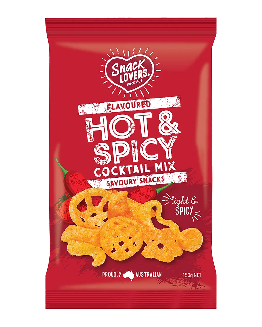 Snacks Lover Hot & Spicy 150g